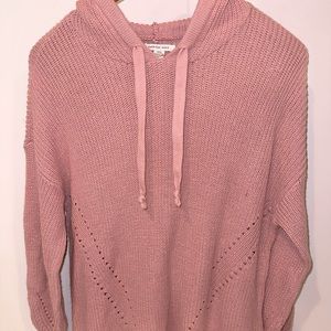 Dusty Pink American Eagle Knit Sweater